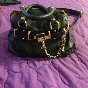 Steve Madden black hand/shoulder bag purse