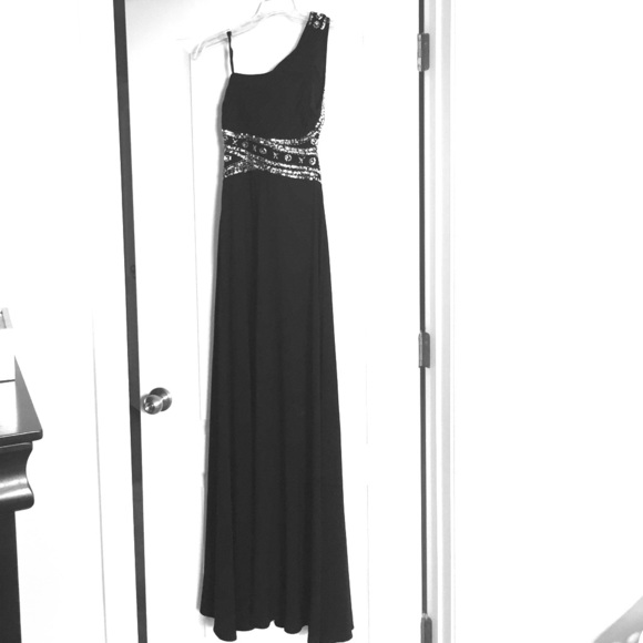 Classic, black gown
