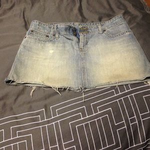 Jean skirt
