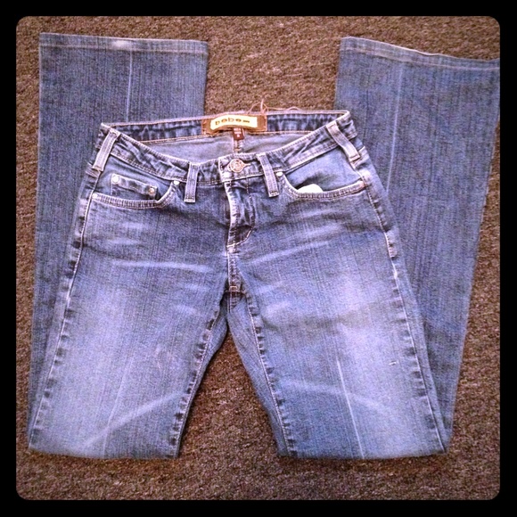 Bebe boot cut stretch denim