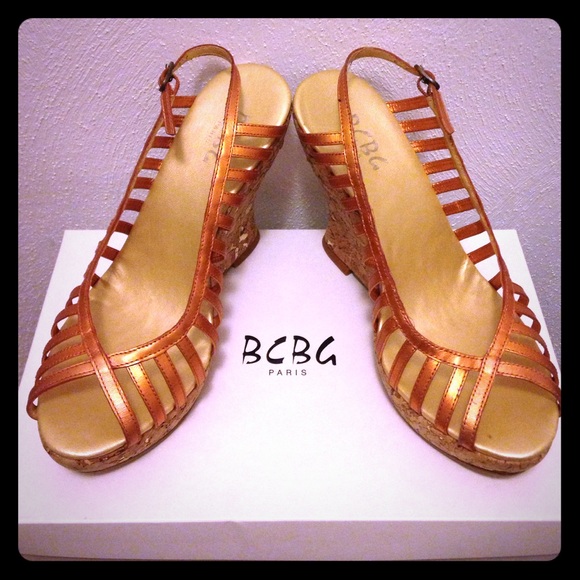 BCBG Paris wedge heels
