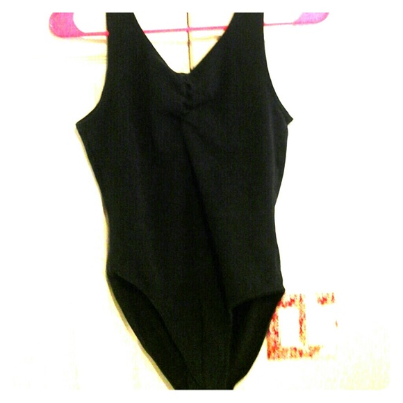 Black leotard