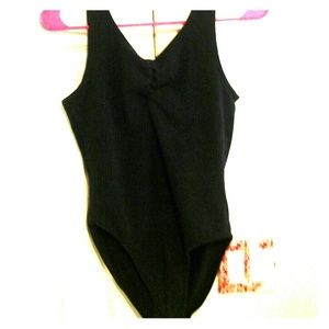 Black leotard
