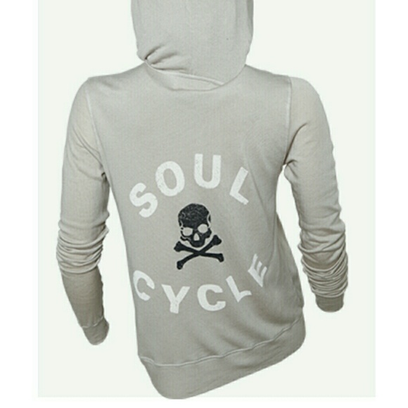 SOULCYCLE Gray Skull Hoodie