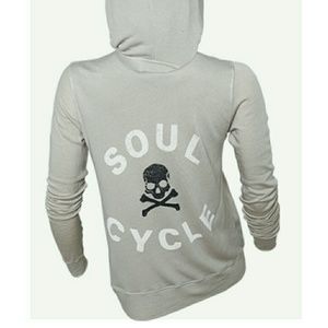 SOULCYCLE Gray Skull Hoodie