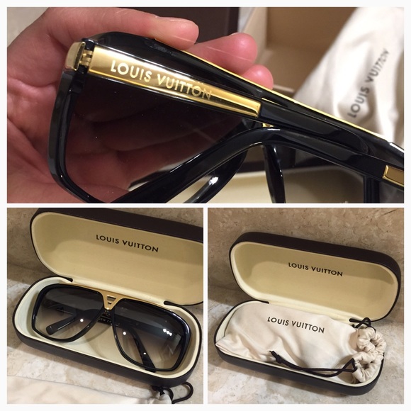 ❌SOLD ❌Louis Vuitton EvidenceBlack Sunglasses - Picture 2 of 2