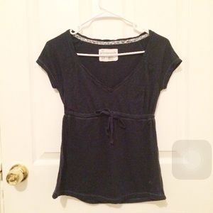 Navy tee