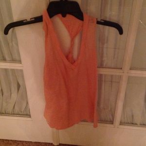 Orange striped tank!