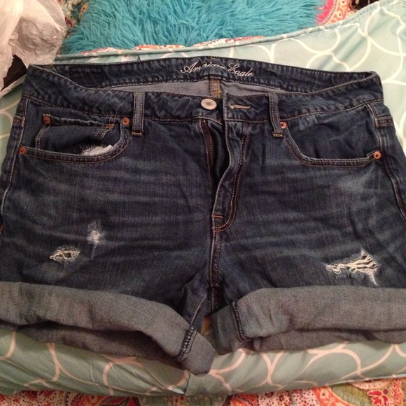 American eagle jean shorts