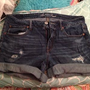 American eagle jean shorts