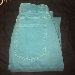 •Baby blue skinny jeans•