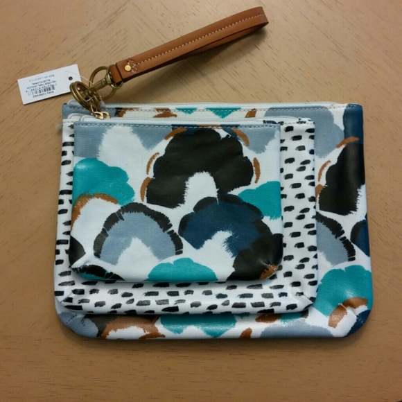 ✨🌟 SOLD 🌟✨FOSSIL KEYPER COSMETIC BAGS (Set of 3) - Picture 1 of 4