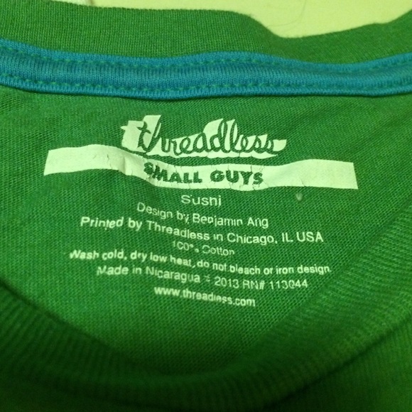 Threadless Sushi T shirt Men's Small - Picture 3 of 3