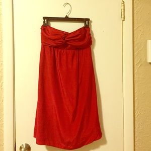 Cute Red Cocktail Dress from The Limited