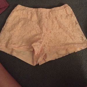 Lace shorts