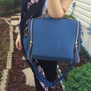 PU leather shoulder/cross body/top handle bag