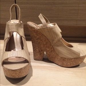 Tan wedges