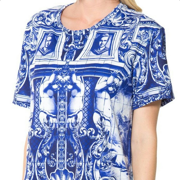BLACKMILK Blue Pillars LA Tee BRAND NEW