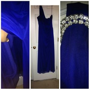 Royal blue Ball Gown