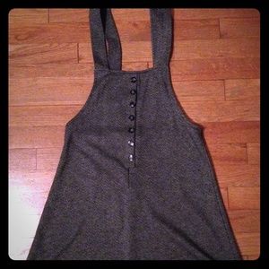 SALE Vintage grey jumper, dress professional schoo