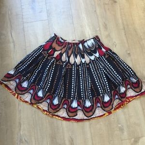 Tribal flare skirt