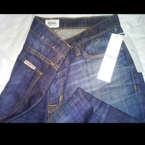 Hudson Jude slouch skinny crop jeans NWT