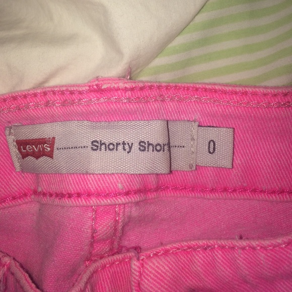 Levi hot pink shorts! - Picture 3 of 3