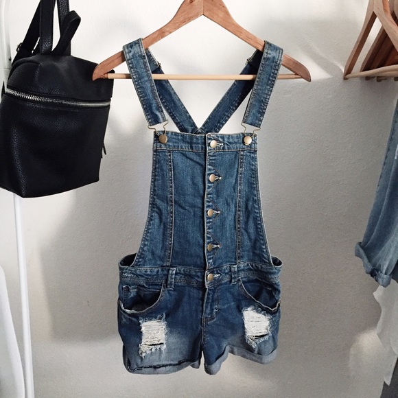 Forever 21 Denim - Denim Overalls