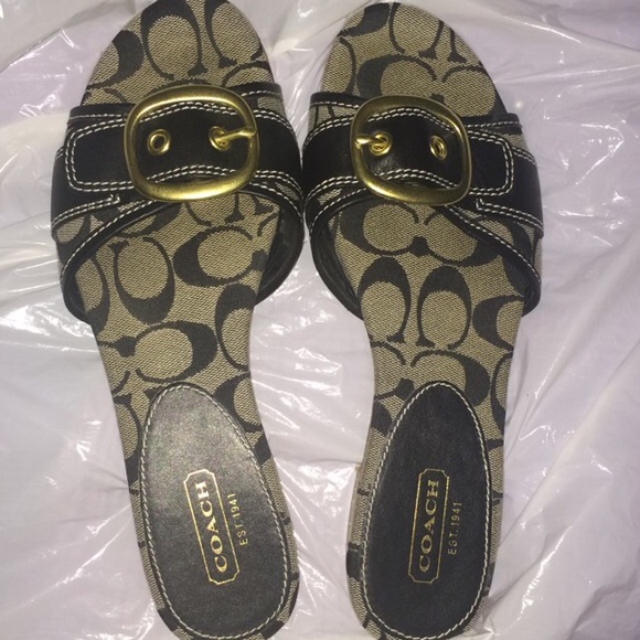 Coach sandals