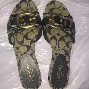 Coach sandals