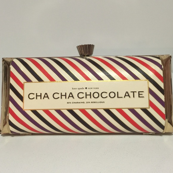 Kate Spade Cha Cha Chocolate Clutch