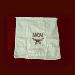 Authentic MCM medium tote dust bag