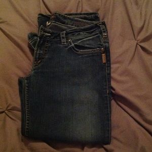 Silver Petite Jeans
