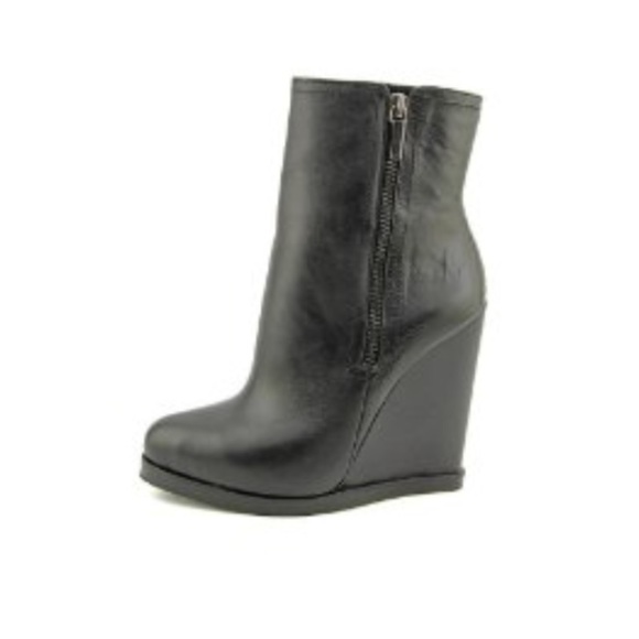 Truth or Dare By Madonna Wedge Boot Bootie