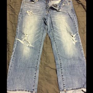 American Eagle Boy Fit Capris
