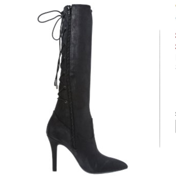 BCBG knee high leather boot
