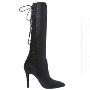BCBG knee high leather boot