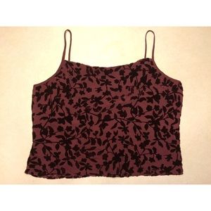 90s Burnout Crop Top