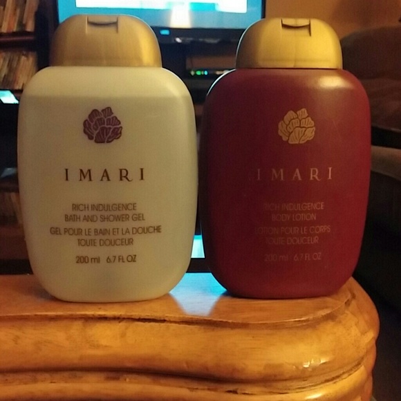 Avon Imari shower gel and body lotion