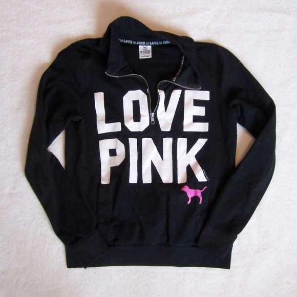 LOVE PINK Quarter Zip