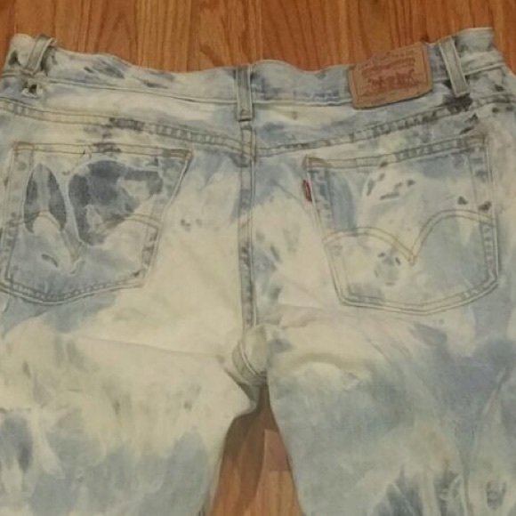 Levi's ripped and bleach jeans - Picture 3 of 3