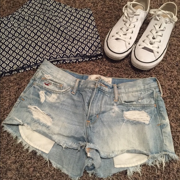 Hollister High Waisted Shorts