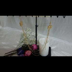 handmade fashion long chain necklace.