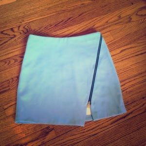 Zara faux leather skirt