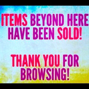 All items sold below