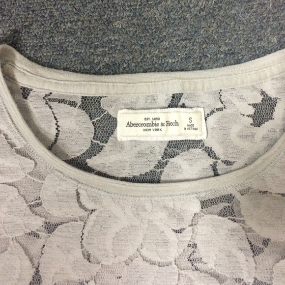 Abercrombie and Fitch lace top - Picture 2 of 4