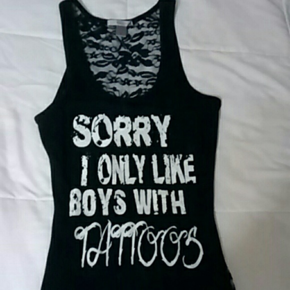 All Lace Back Tank Top