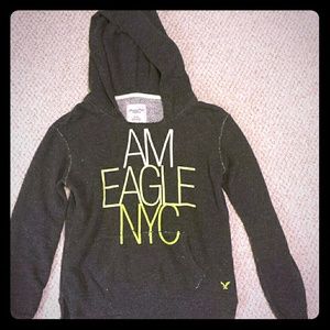 Dark gray American Eagle sweatshirt