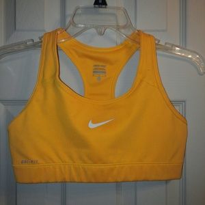 Orange Nike Bra