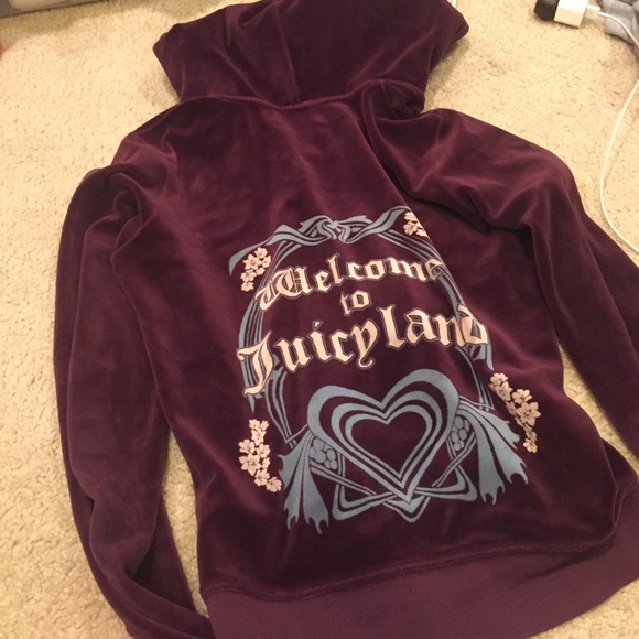 Purple Juicy Couture jacket